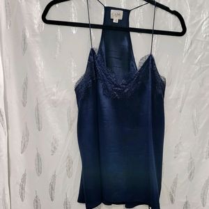 Cami NYC The Racer cami navy